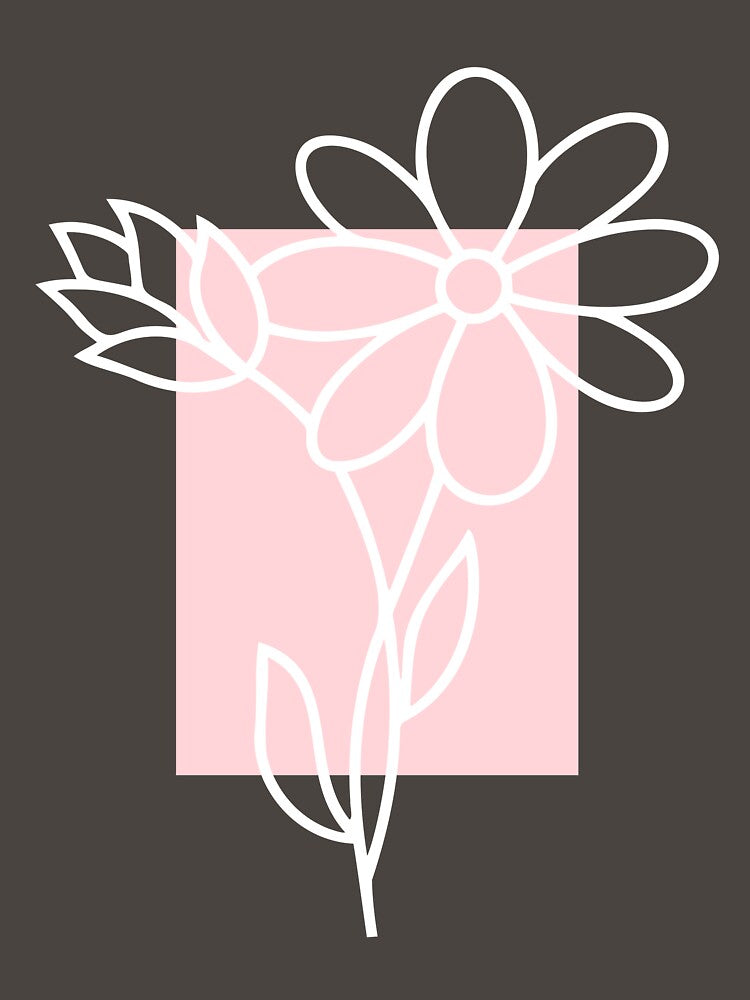 Flower Drawing Outline by Jeallan Designs