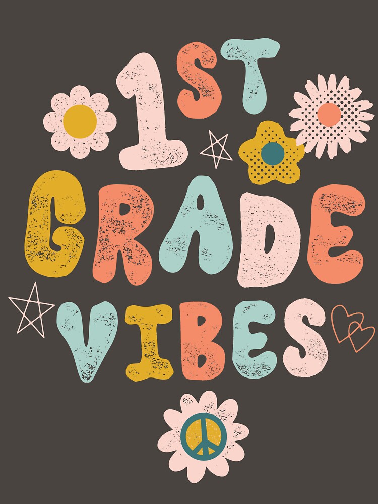 Retro First Grade by ArtClubCo