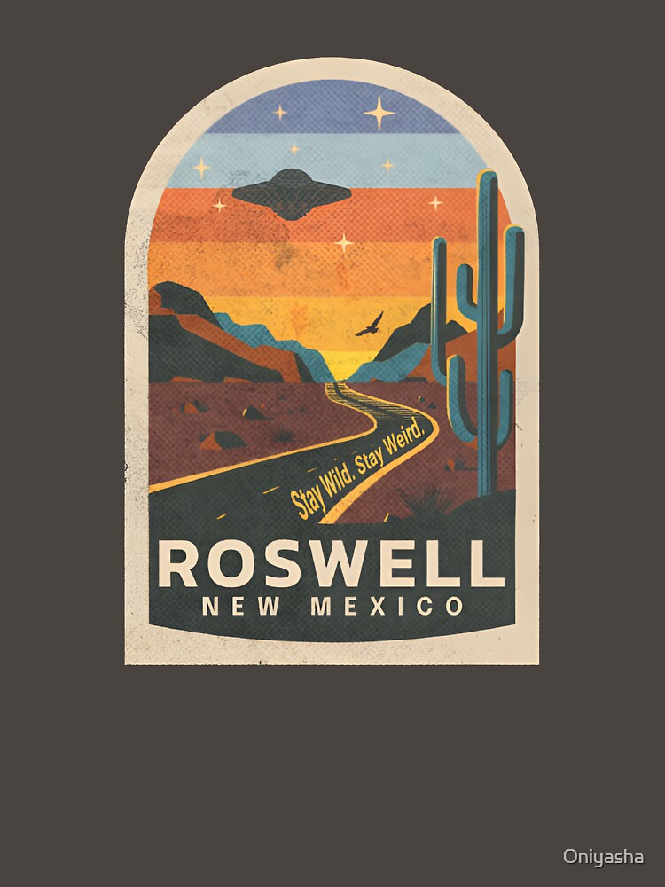 Roswell Desert New Mexico by Oniyasha