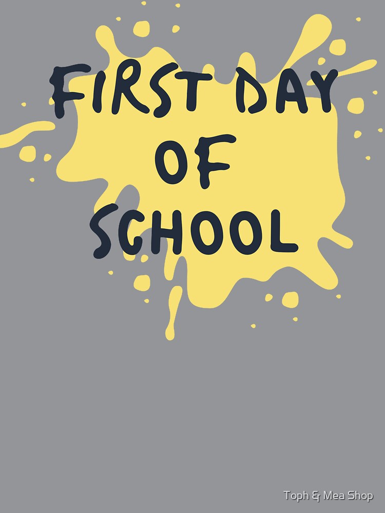 First day of school design gift, back to school by Toph & Mea Shop