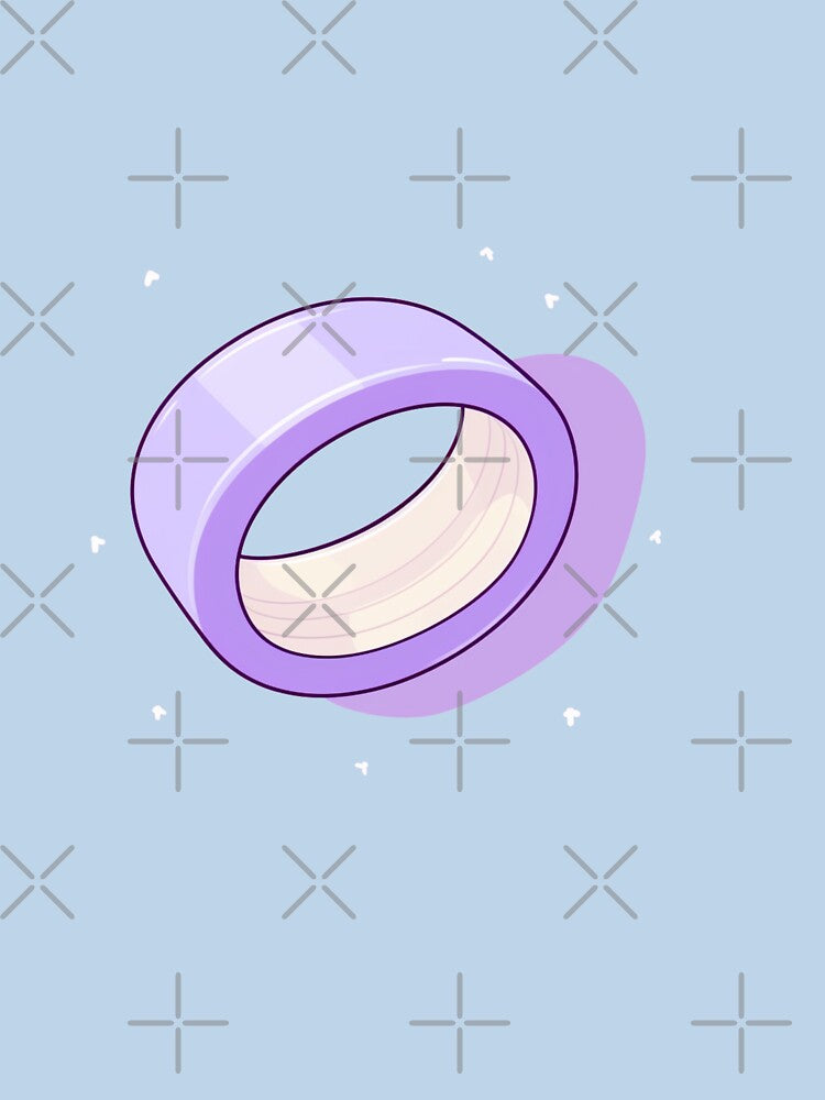 Purple tape by MilkyBerryShop