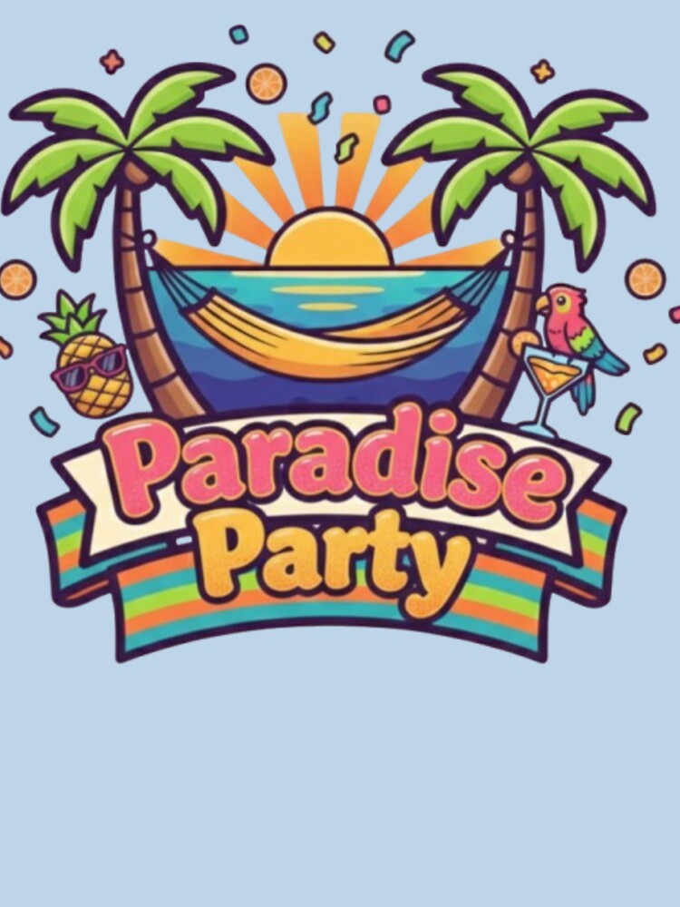 Paradise Party – Tropical Celebration Design by Dogandesighn