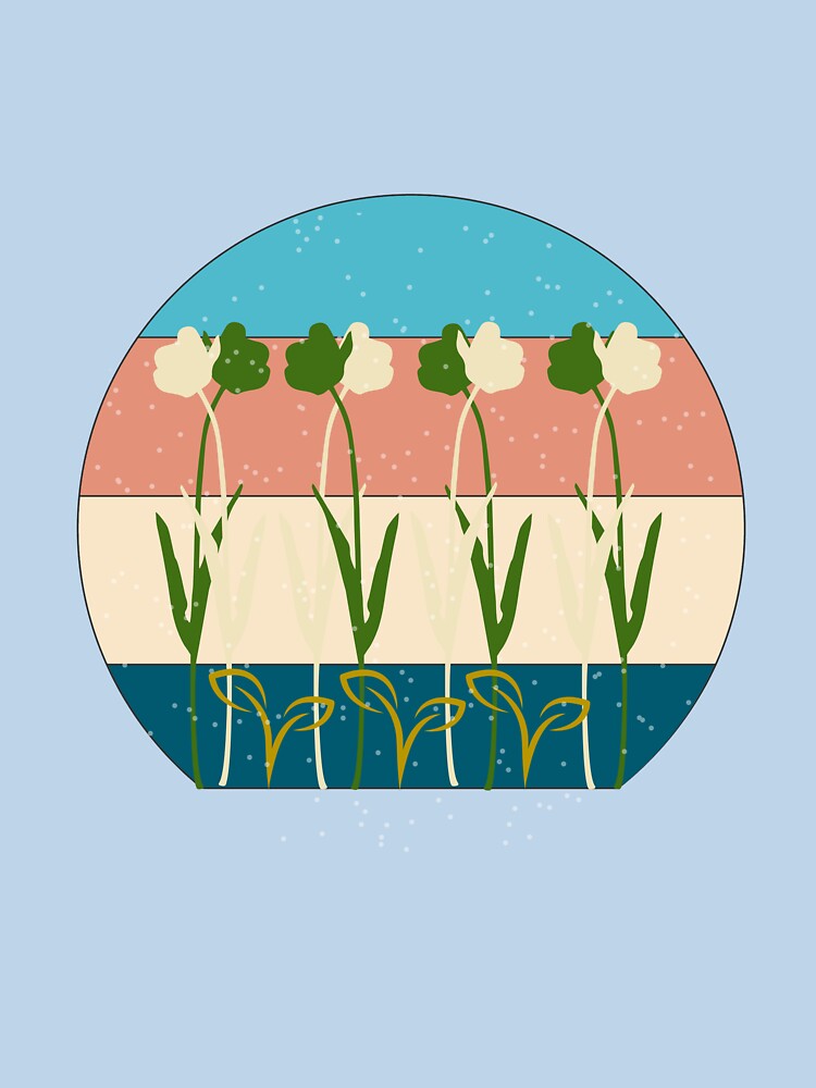Minimalist Botanical Aesthetic – Retro Earthy Plant Illustration by NeededTees