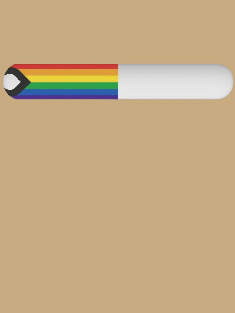 Progress Pride Rainbow Loading Bar Minimalist Art by rainbowgremlin
