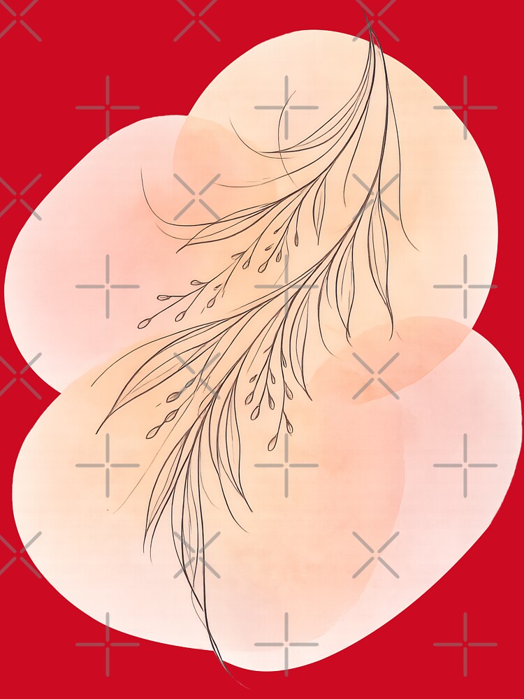Delicate Botanical Flow by blankTeeShirt