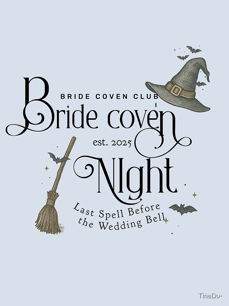 Bride Coven Night Bachelorette Party Design by TinaDu-