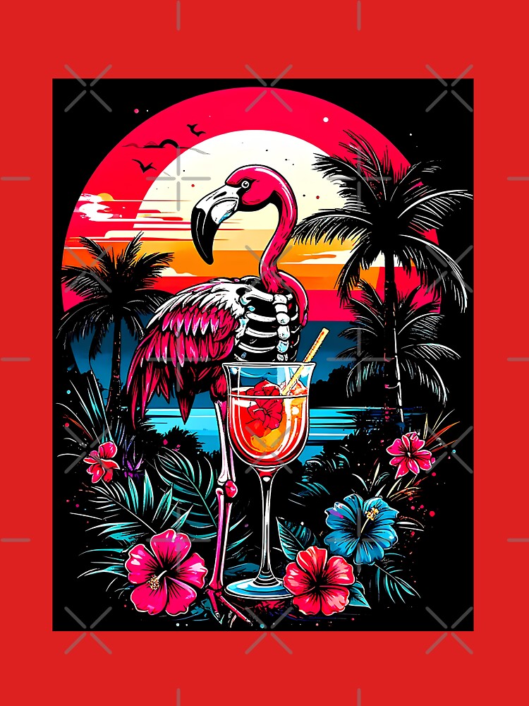 A tropical flamingo landscape by Creative Visualize