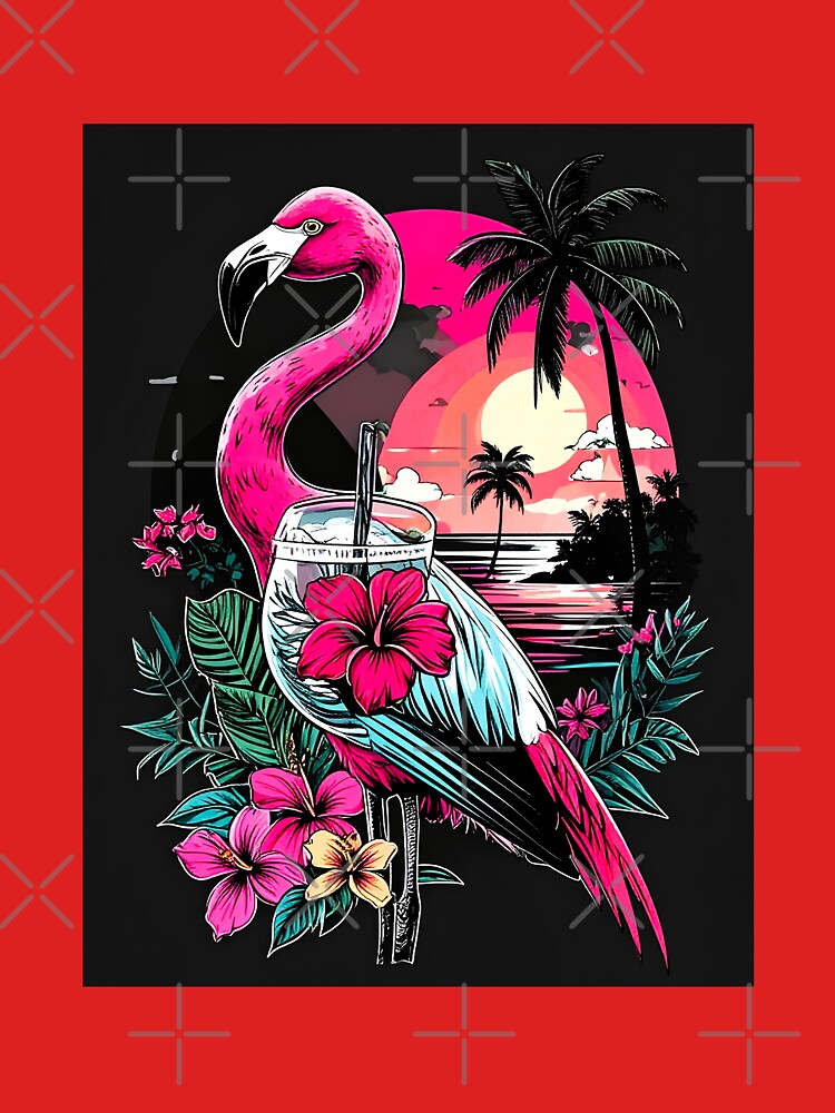 A flamingo tropical vacation theme by Creative Visualize