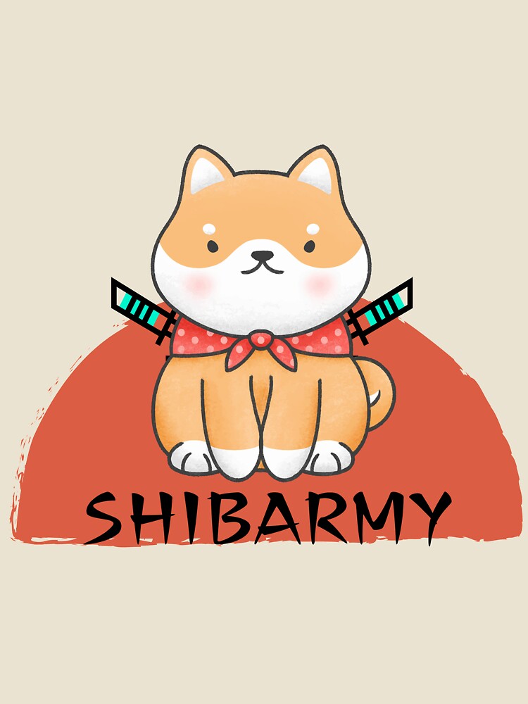SHIB ARMY Shiba Inu Wait Sitting Crypto Coin Mining Cryptocurrency Lover Gift by DKA-2ndBoy