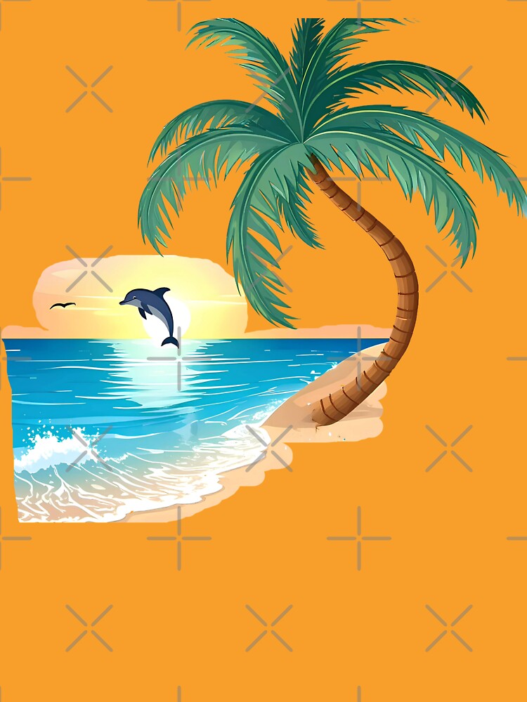 Dolphin in sunset by Creative Visualize