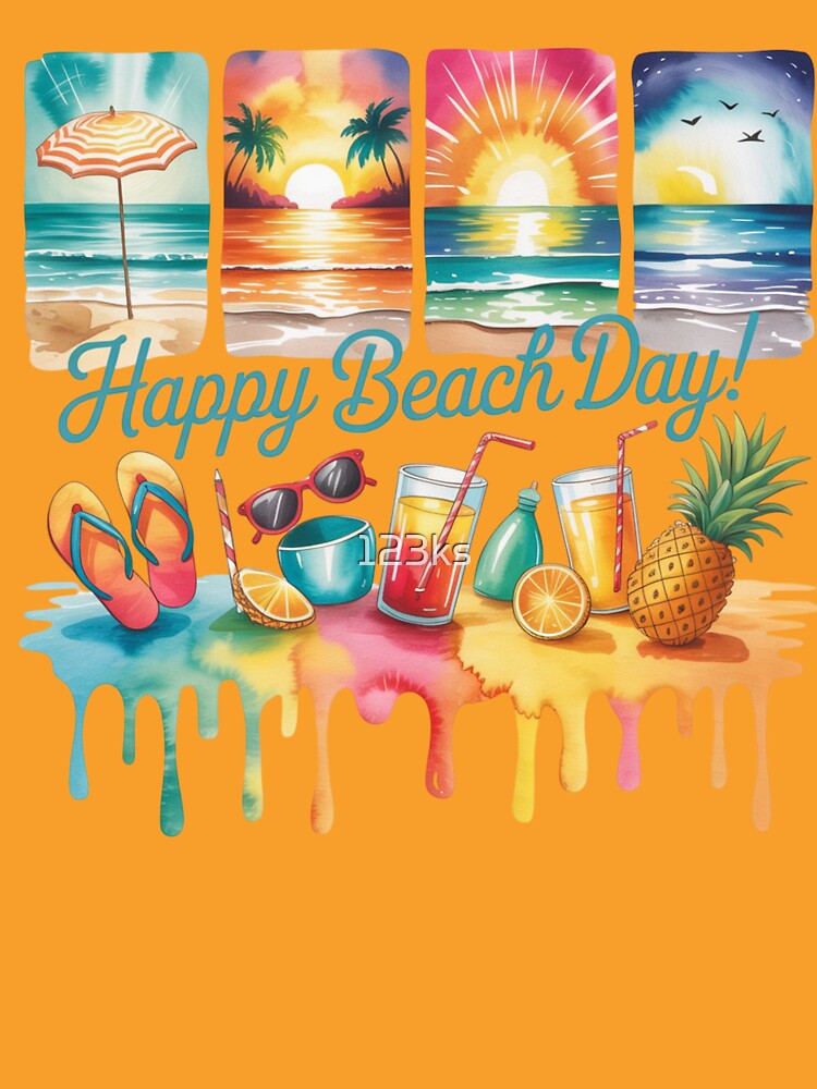 Happy Beach Day by 123ks