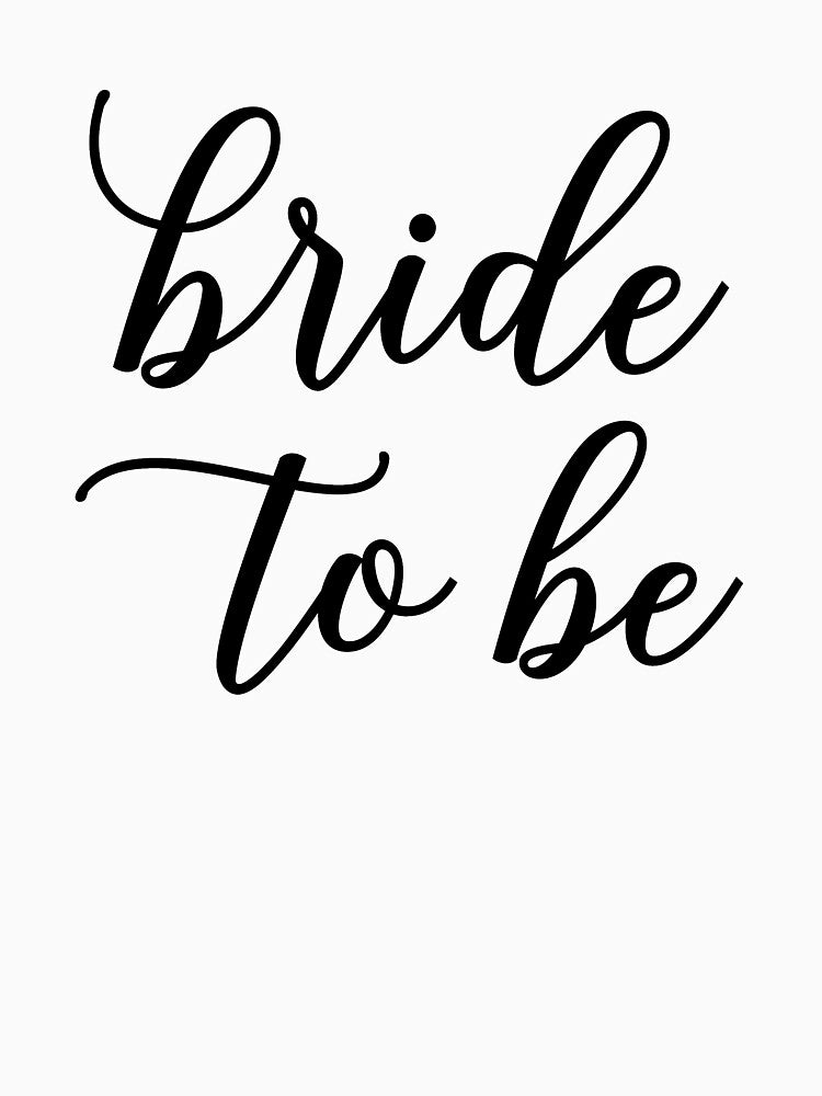 Bride to Be Bride Shirt by rebelluna