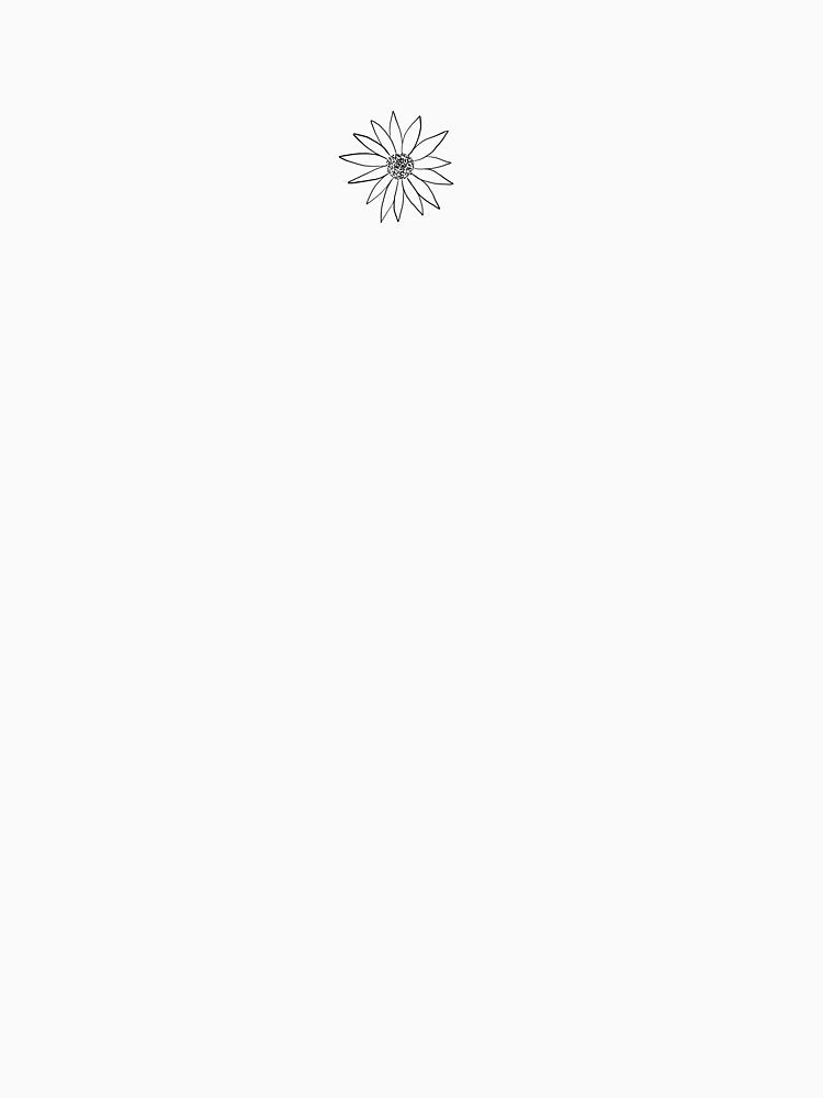 Daisy Simple Line Art by CaladeniaBee