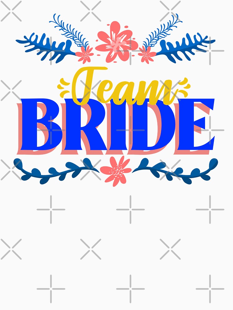 Team BRIDE/ Hen night Party T-shirt/ Future Bride/ Bridemate gift/ Bachlorette party/ Wedding party by LiliMimiCraftfy