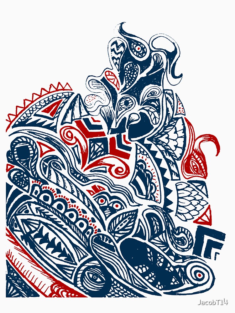 Tribal Doodle by JSpace Designs