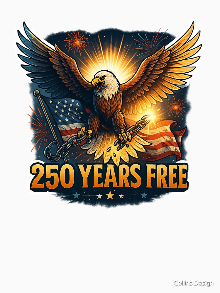 250th anniversary of the USA - Breaking the Chains – Wings of Light by Collins Design