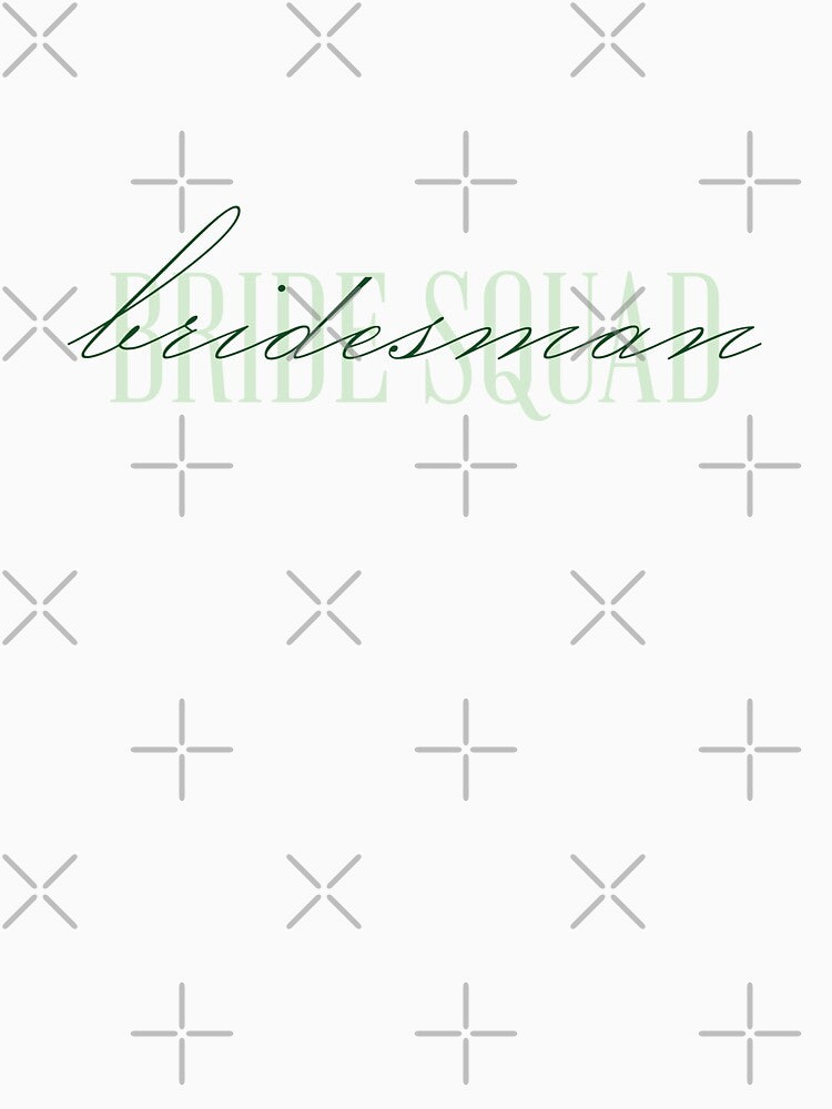 Bridesman Bride Squad Collection by mhunt109