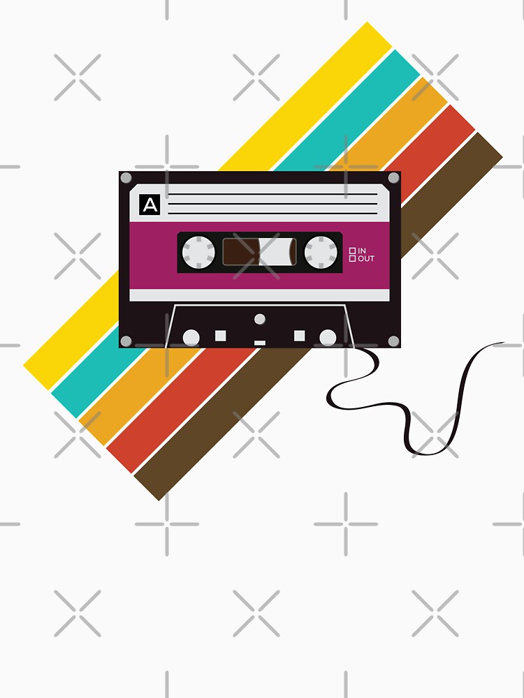 Vintage Tape And Cassette 80s by Blok45
