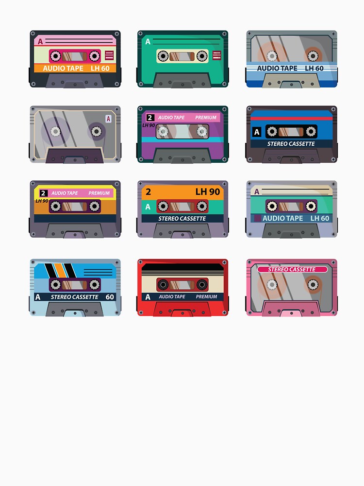 Stereo Music Cassette Tapes by edwardecho