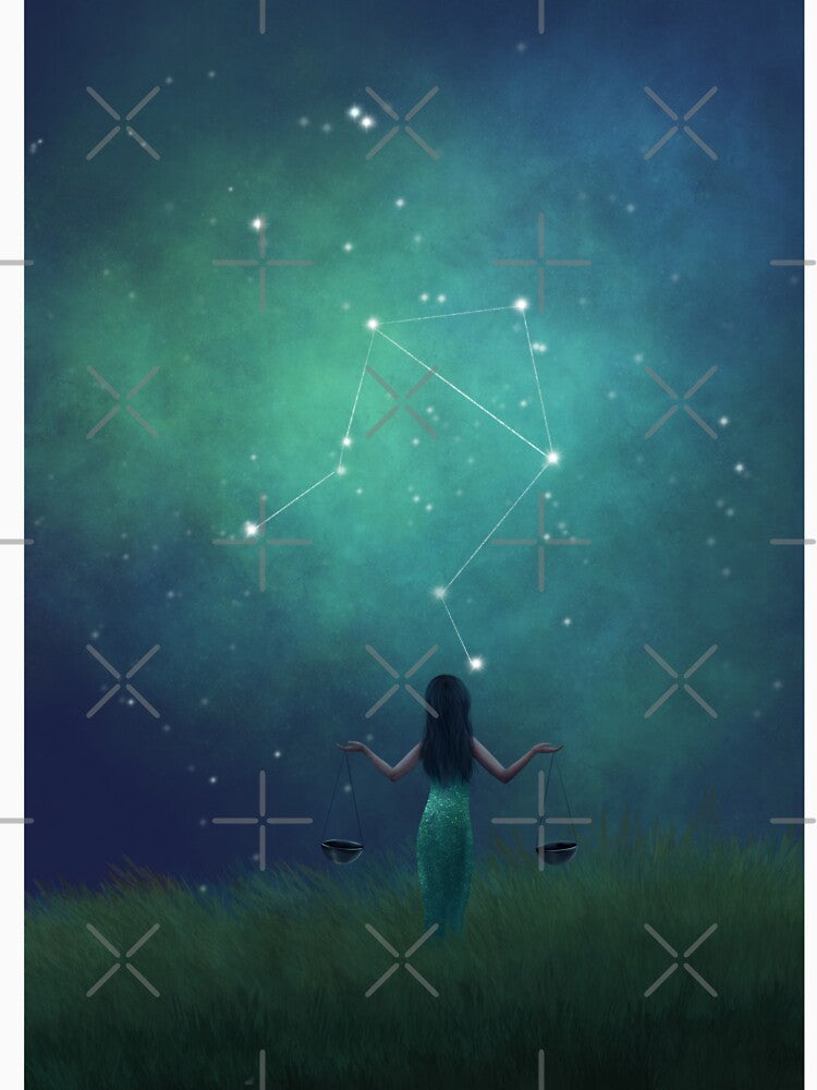 Libra zodiac starsign by SaplingArt