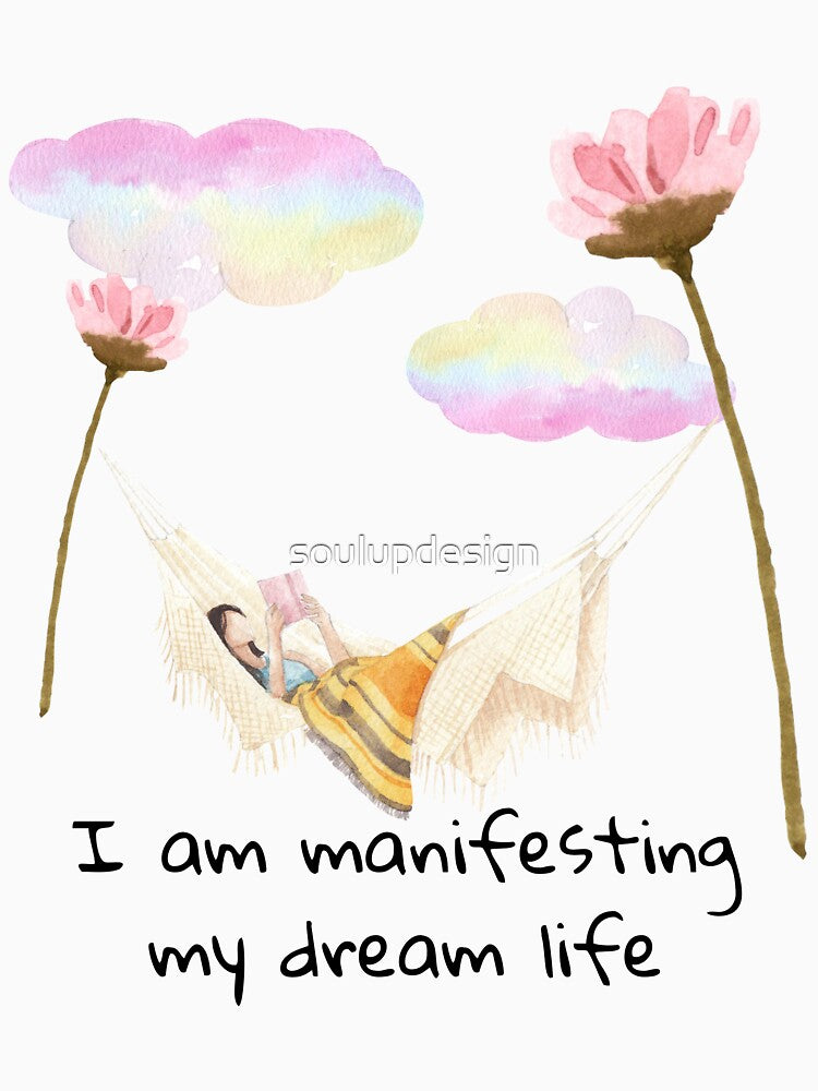 I AM MANIFESTING MY DREAM LIFE | affirmation | spiritual | meditation | mystical | yoga by soulupdesign