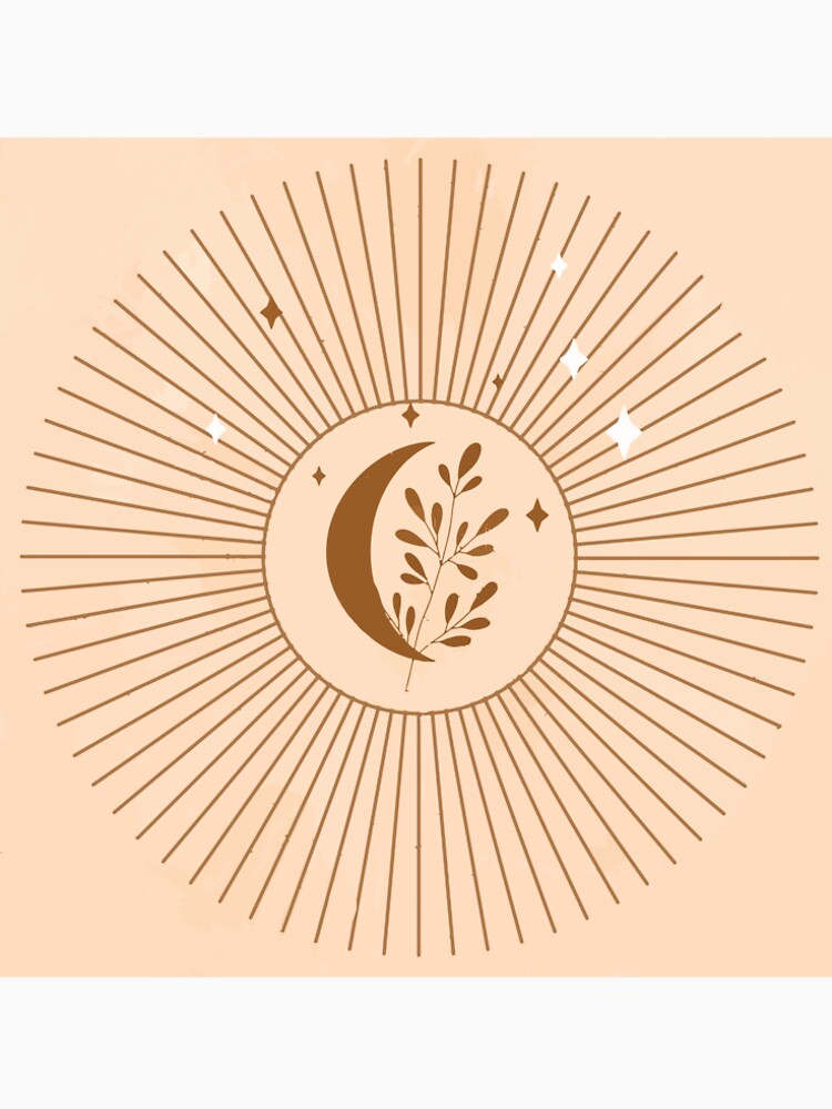 Botanical Moon and Sun by RaianasHome