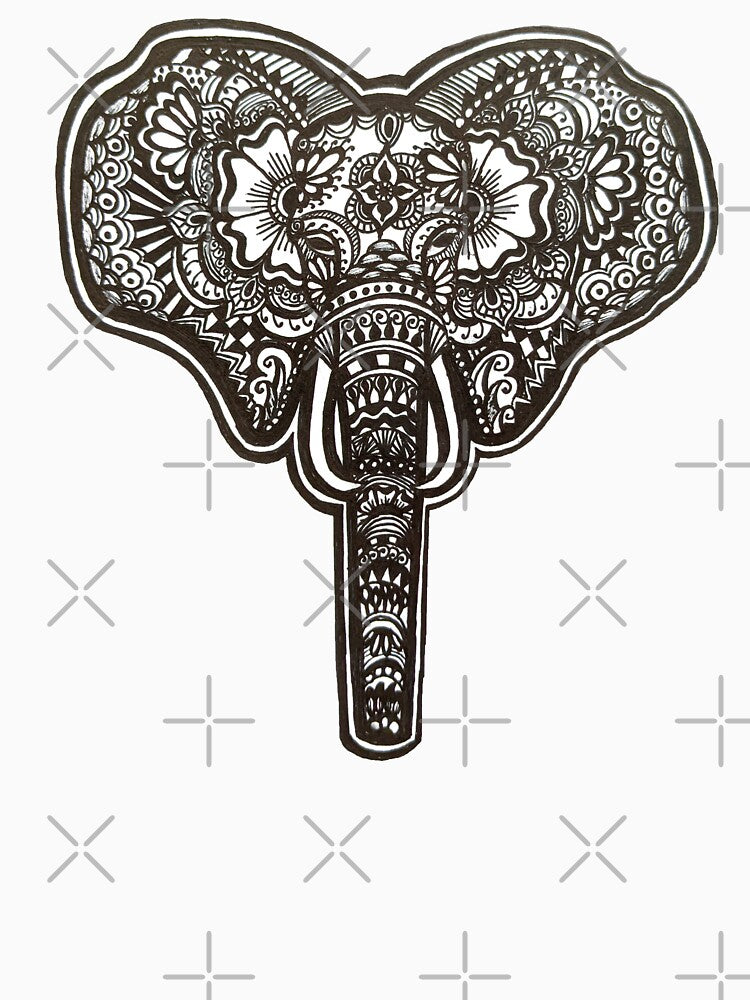 mandala elephant by Kaylas-Krafts
