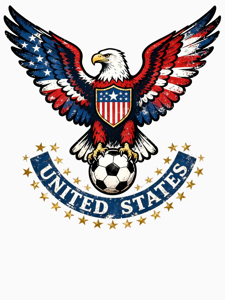 USA Soccer Eagle - United States Football Fan by 18-30