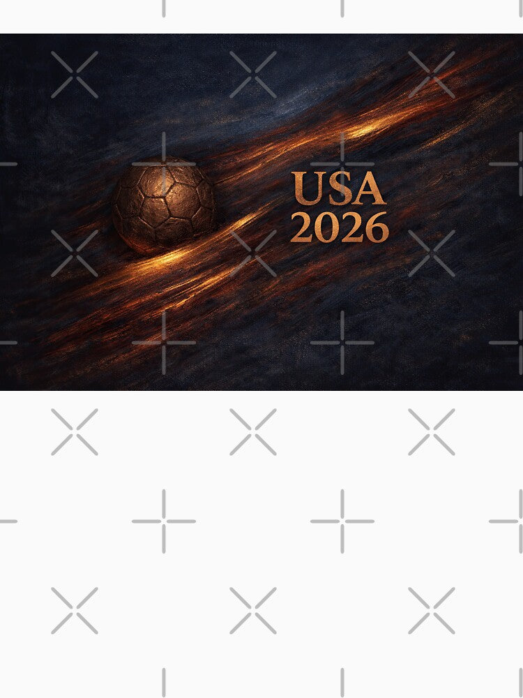 Soccer Ball with USA 2026 Inspired by BrickByDream