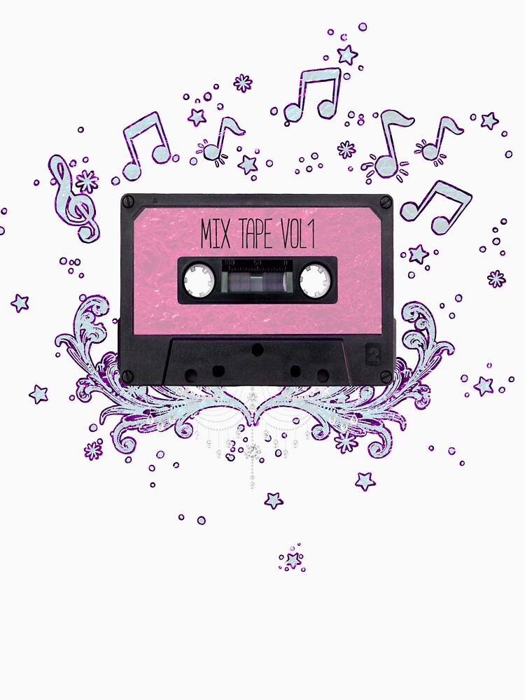 Retro Cassette Tape by BoxInTheAttic