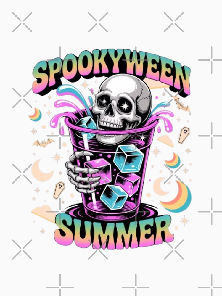 Spookyween Skull Cup Design – Creepy Cute Neon Pastel Halloween Art for Spooky Season & Pastel Goth Fans by GemBob Creations