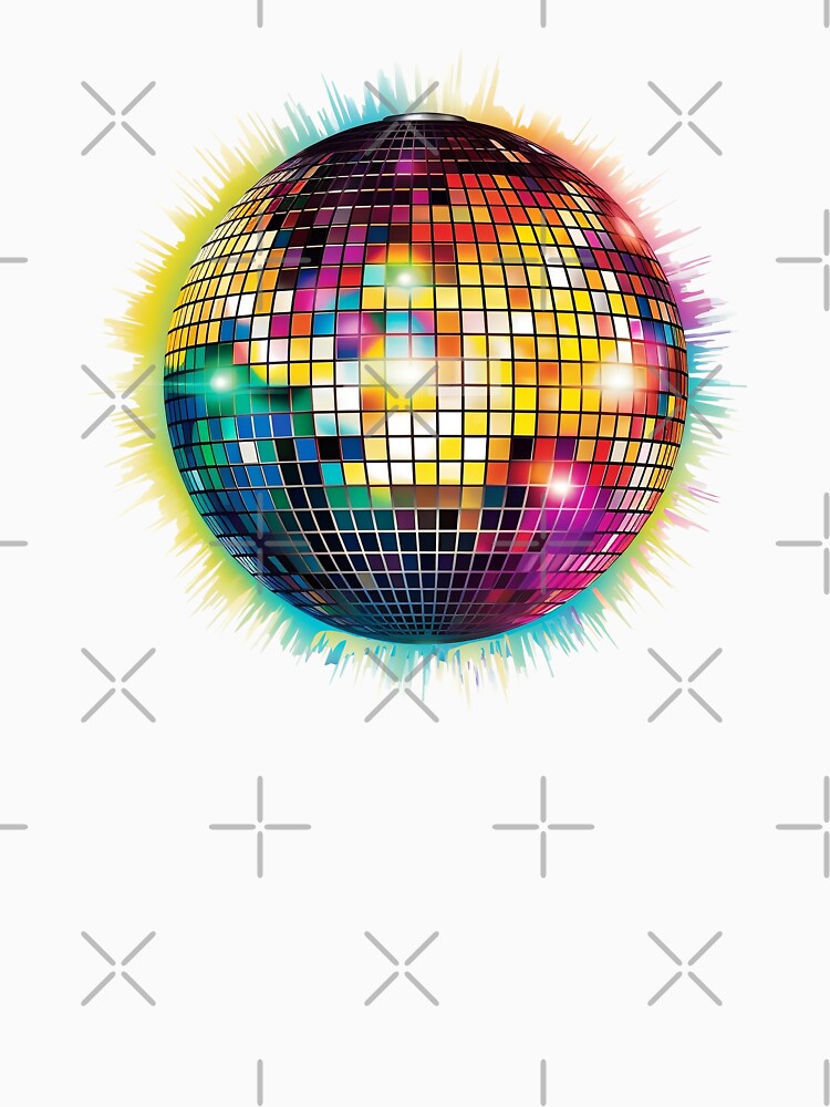 Disco Ball, 80s, retro, 70s, dance, music, party by PRYMULLART