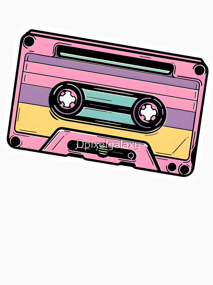 Retro cassette by Dpixelgalaxy