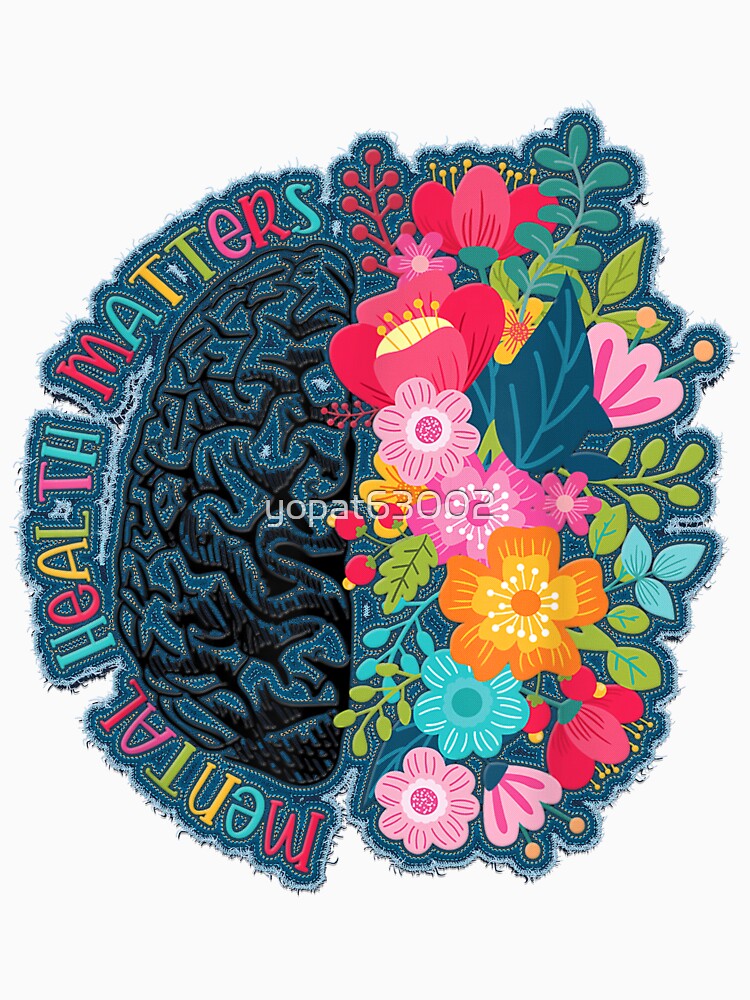 Mental Health Matters Human Brain Illness Awareness by yopat63002
