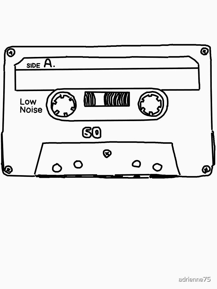 Retro Cassette Tape by adrienne75