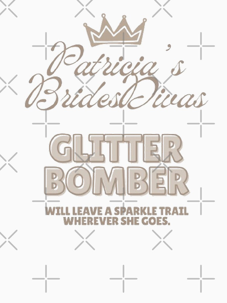 BridesDivas Series: "Glitter Bomber" in Beige Elegance by Inktypolis
