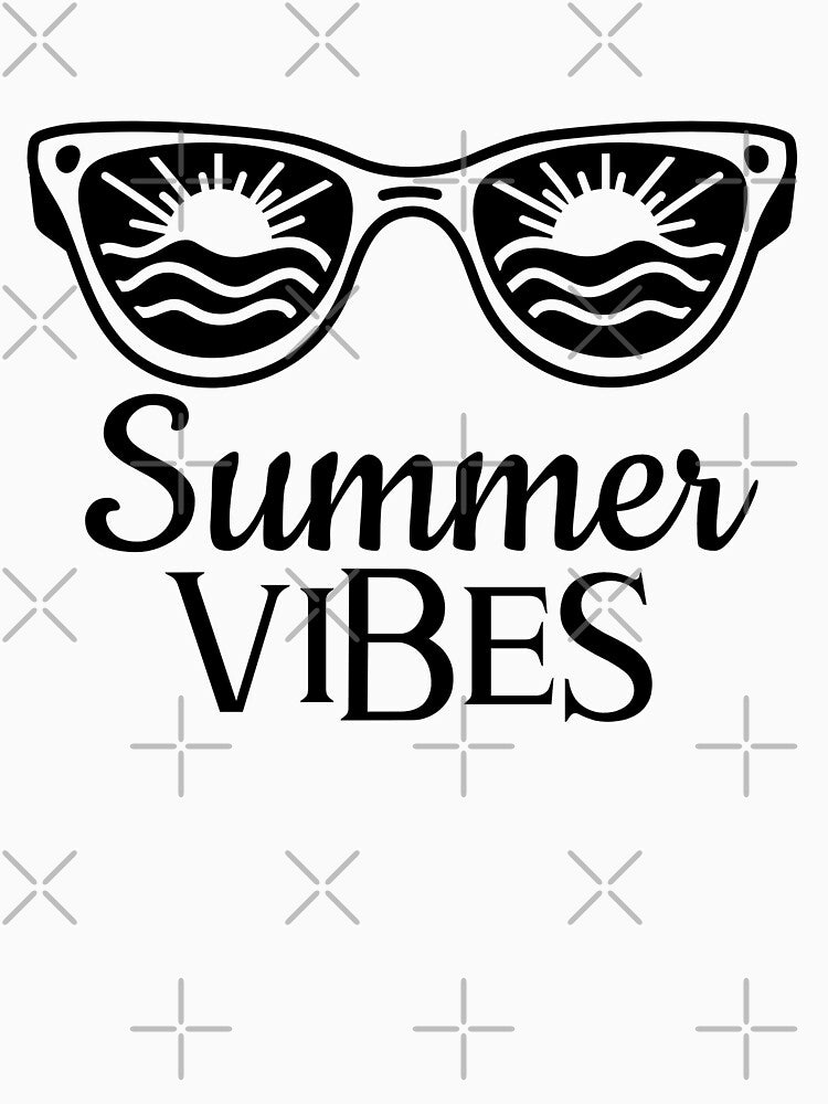 Summer Vibe Sunglasses Gift by DadJokeDescript