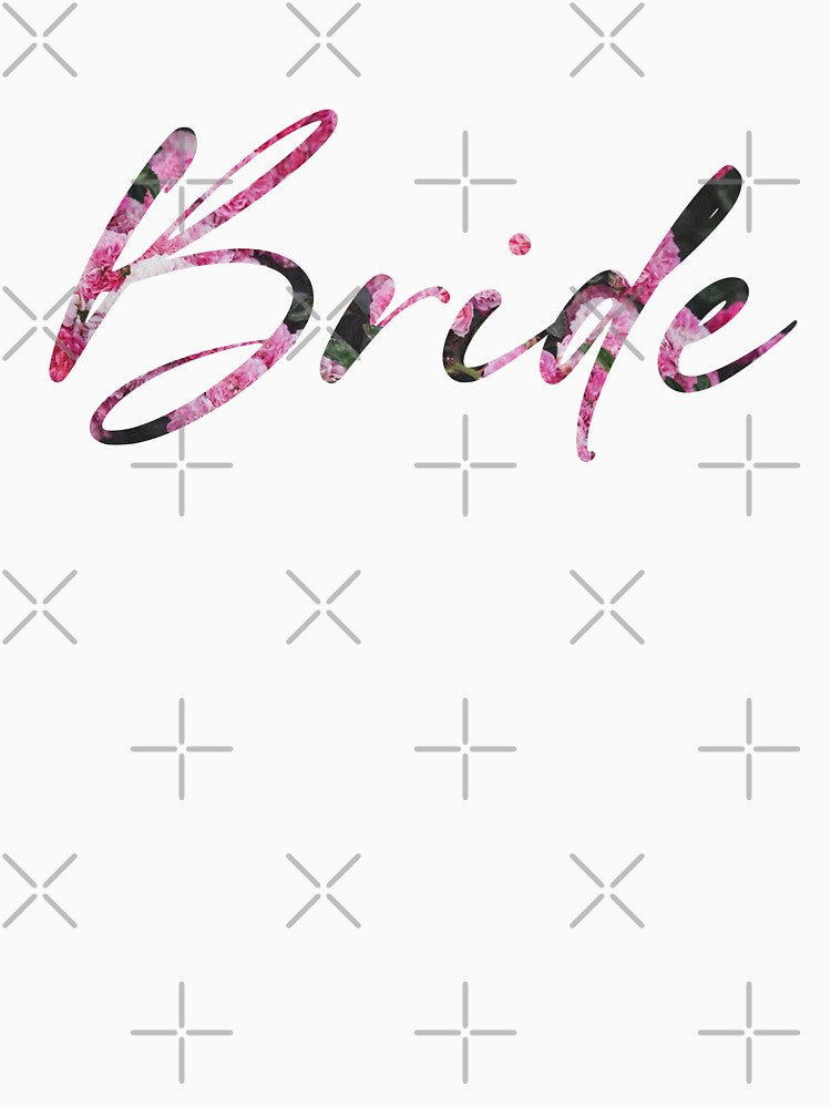 Pink & Green Floral Bride by FlowerShopAndCo