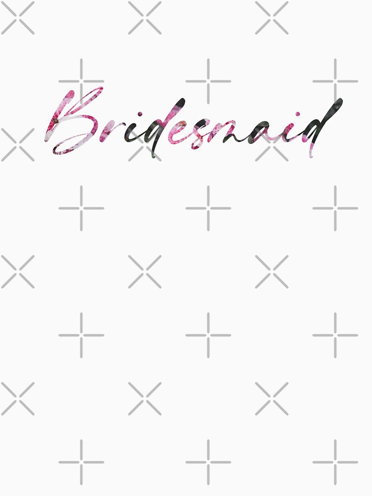 Pink & Green Floral Bridesmaid by FlowerShopAndCo