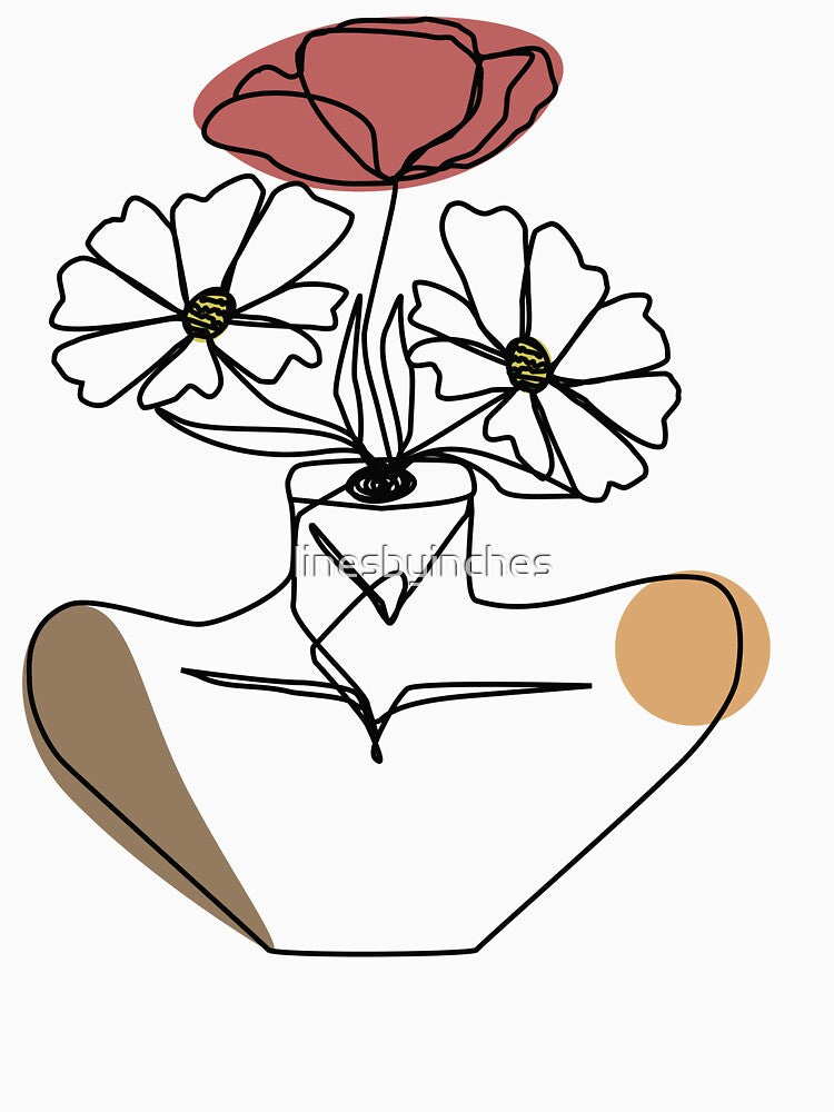 Floral Line Art | 01 by linesbyinches