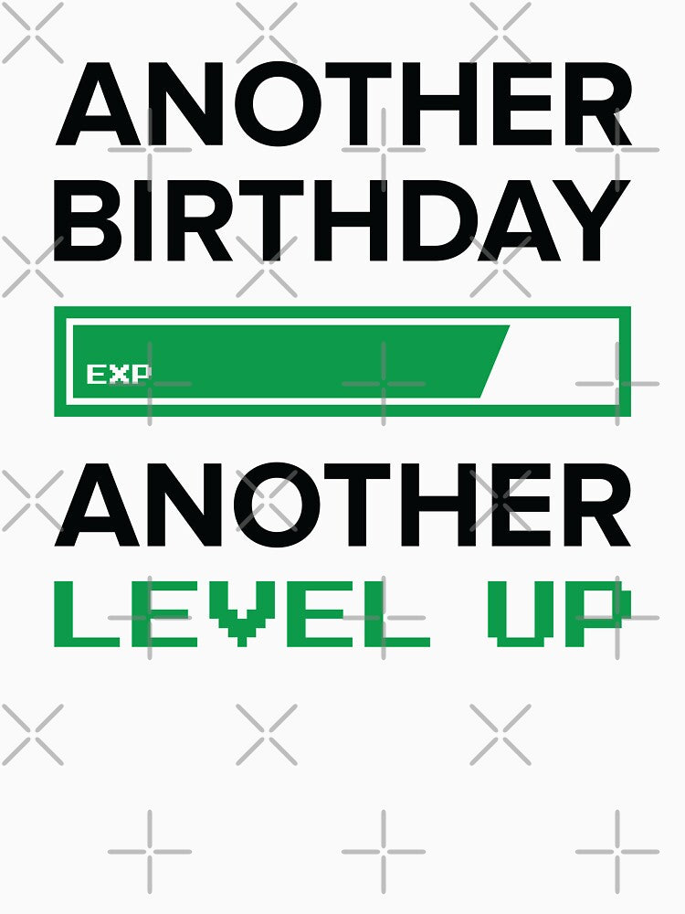 Another Level Up Video Gaming T-Shirt by Blvckstar