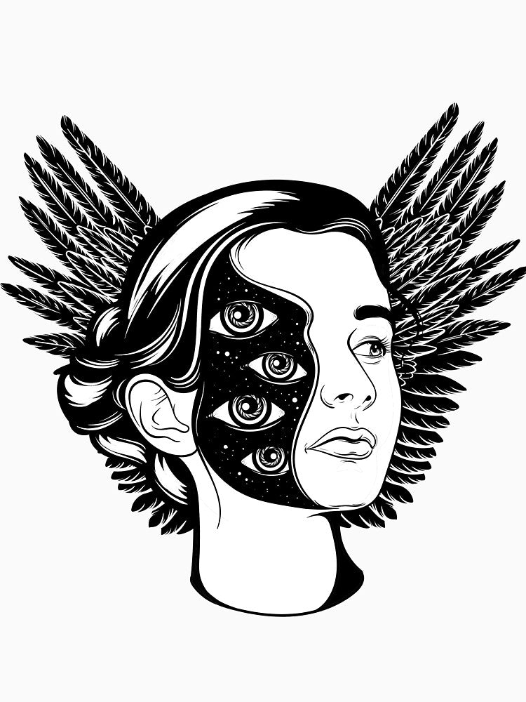 I Am Old World Celestial Deity | Perfect For Your Goth, Wiccan, Alternative Friends by LemonDemonzzz