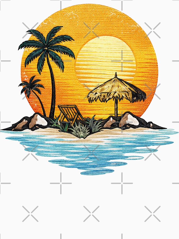 Summer Chill Beach Sunset Tropical Relaxation Paradise Summer vibes by will freed18