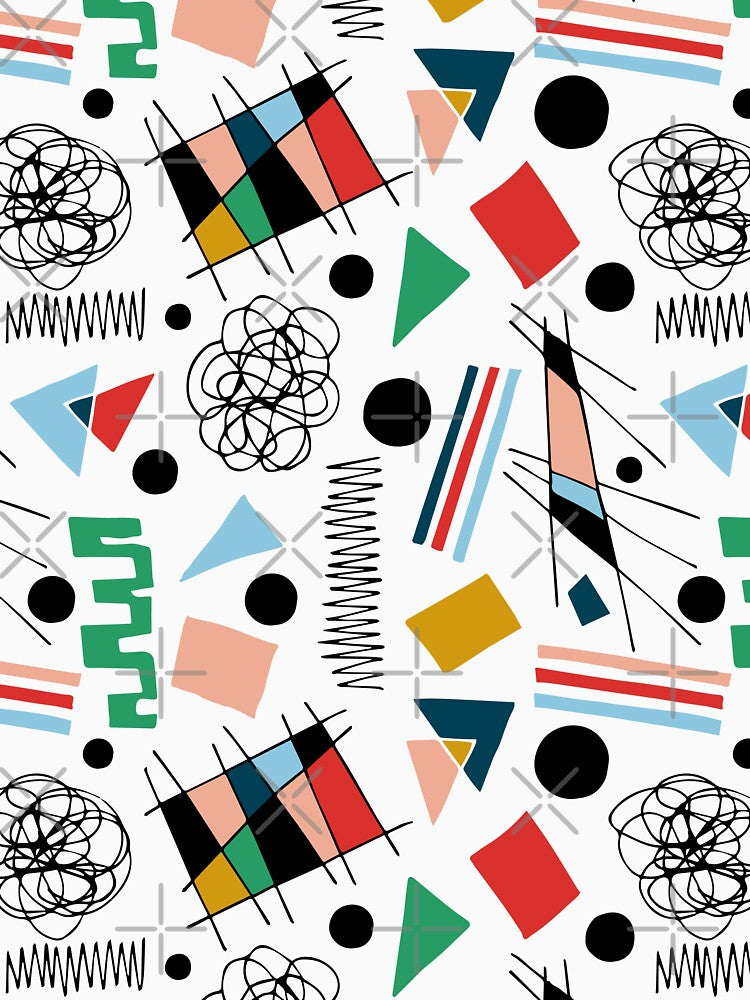 Hand drawn abstract geometry by SweetberryHouse