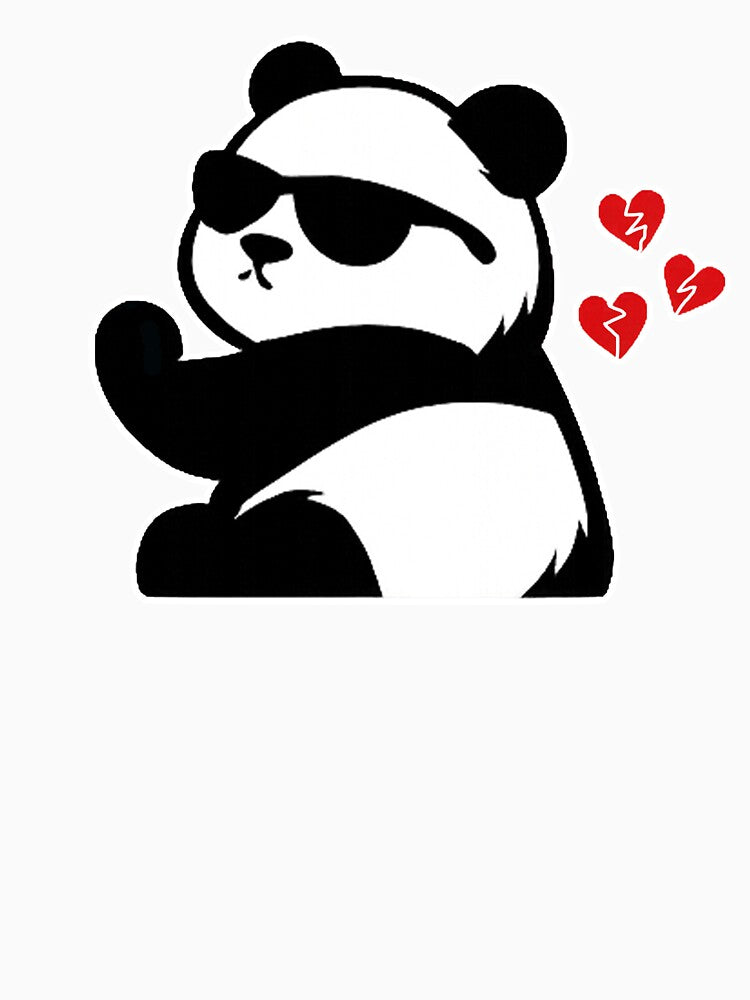 Anti-Valentine's Panda – A cute rebel against love by Ach&Koor
