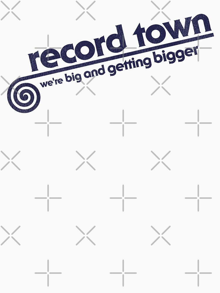 Record Town Defunct 80s Music Store by ourkid