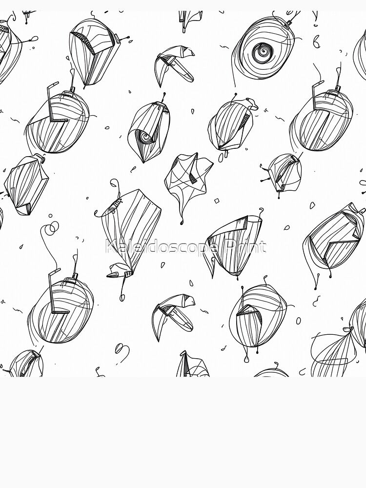 Sketch Pattern #41 by Kaleidoscope Print