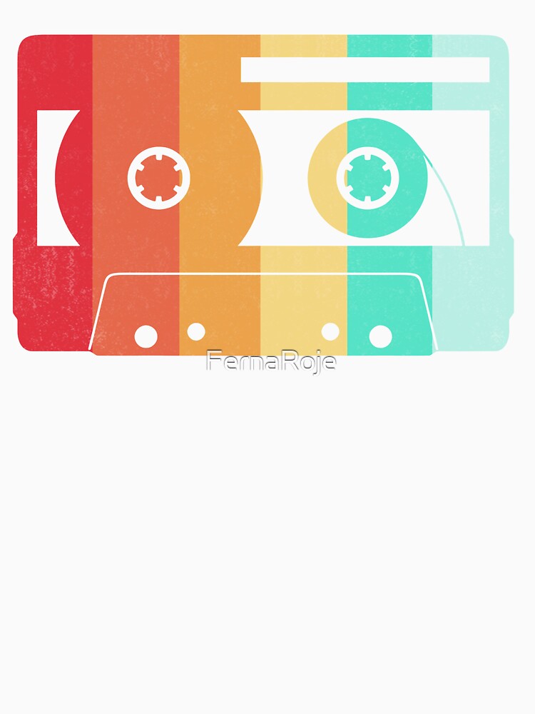 Cassette Retro 70's 80's Style Vintage Aesthetic Gift by FernaRoje