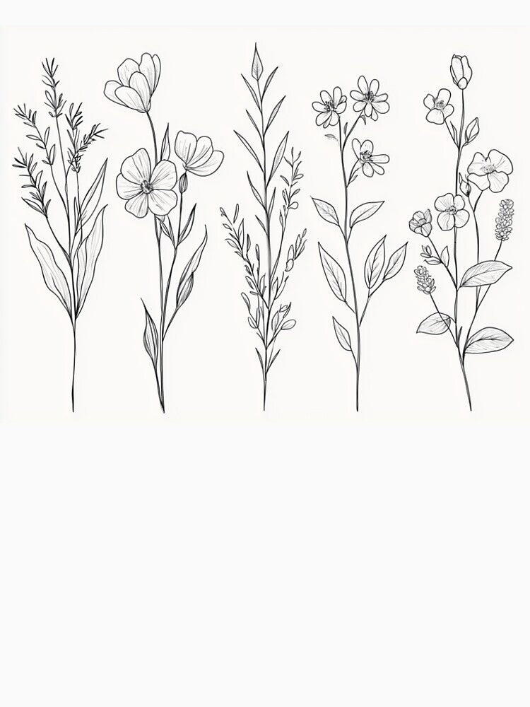 Minimalist Floral by KootenayDesigns