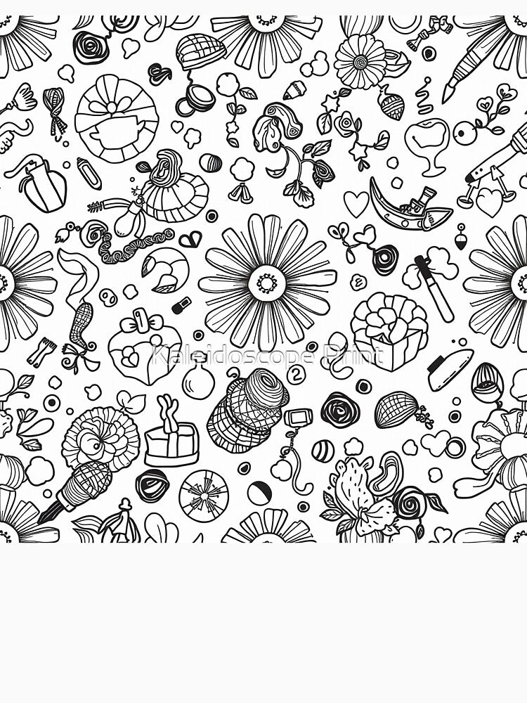 Sketch Pattern #35 by Kaleidoscope Print